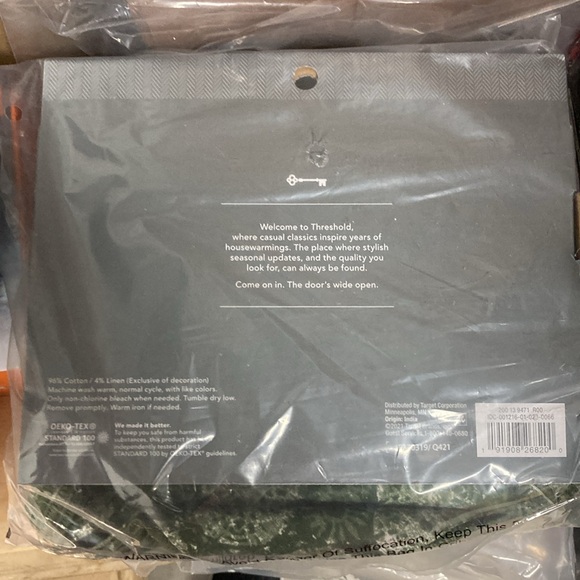 Threshold table throw 50in x 50in - Picture 2 of 2